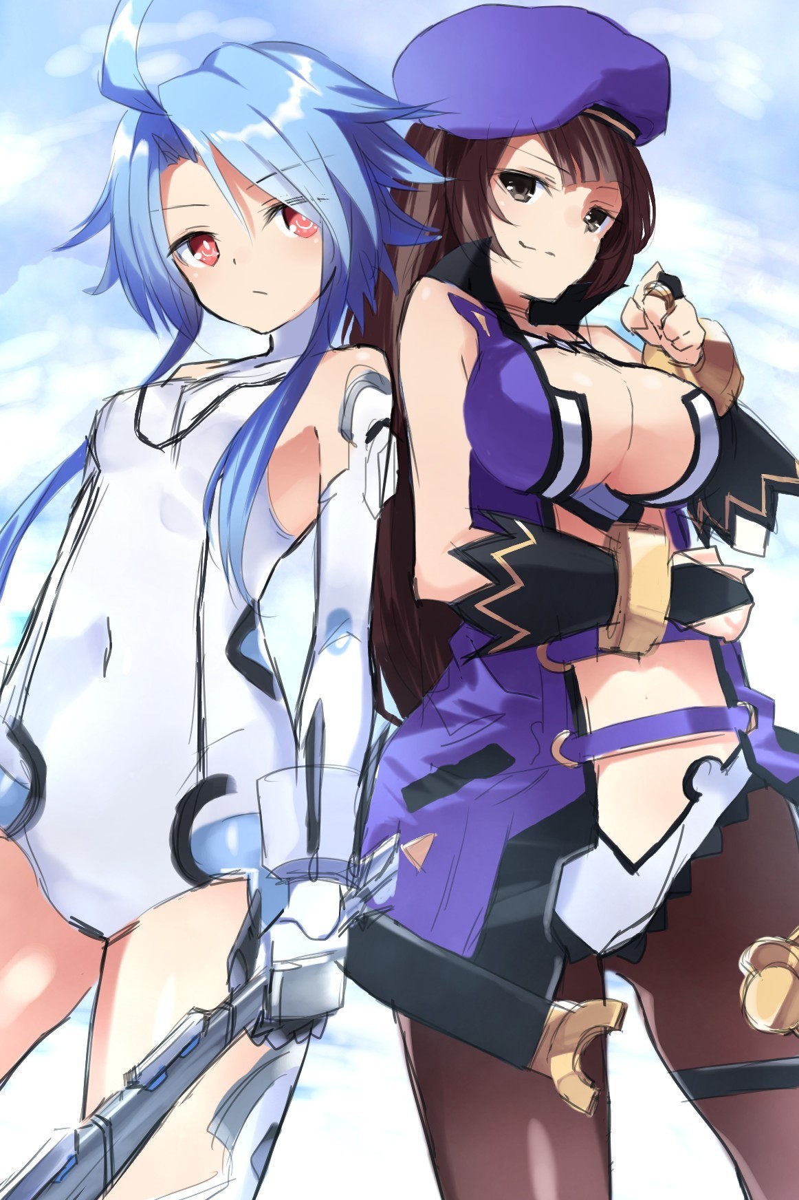 Blanc and someone else that I am too lazy to research, but wasn't in any of the re;birth titles. (Is featured in Megadimension)