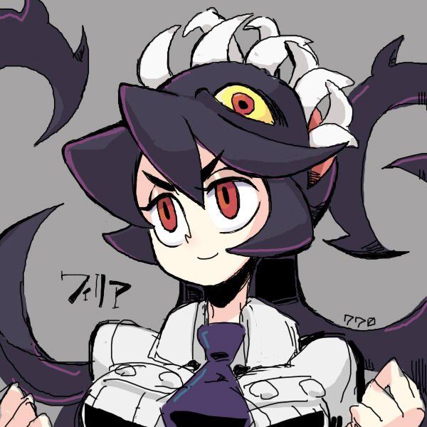 Filia being all cute and stuff.